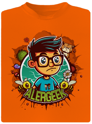 Alergeek pánské sportovní tričko Neon Orange