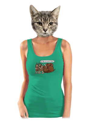 Ve dvou se to lépe táhne dámské tílko klasické Mint Mal