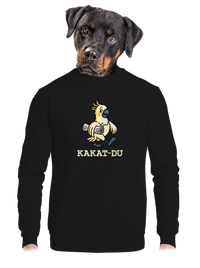 unisex mikina bez kapuce