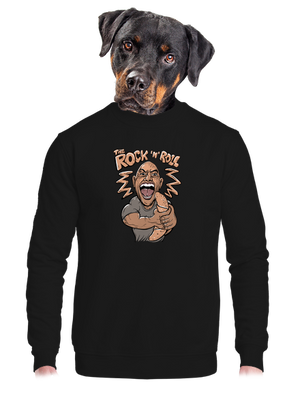 unisex mikina bez kapuce