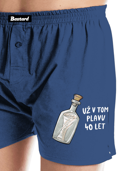 Už v tom plavu pánské trenky Blue