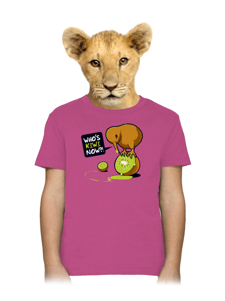 Kiwi dětské tričko Fuchsia