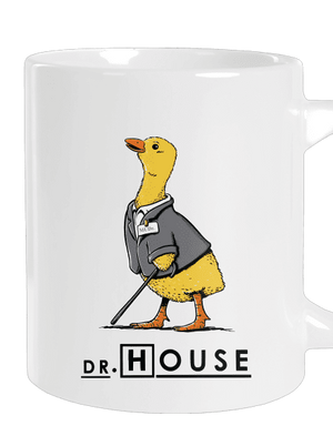 Dr. House velký hrnek White