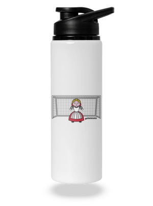 Gólmanka lahev na vodu White