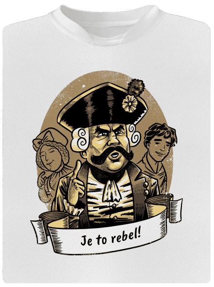 B14: S čerty nejsou žerty pánské sportovní tričko White