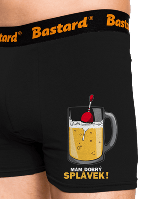 Splávek boxerky Black