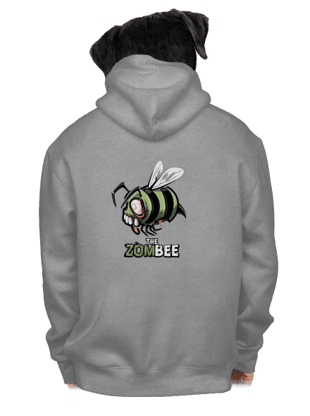 ZomBee pánská mikina na zip Light Melange