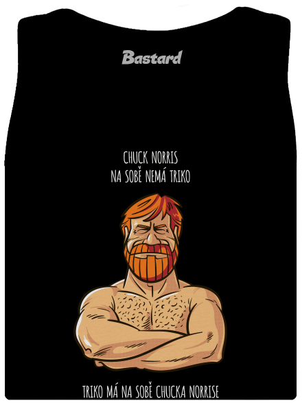 Chuck Norris dámské tílko klasické Black