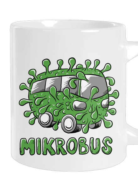 Mikrobus velký hrnek White