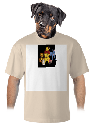 unisex tričko oversized