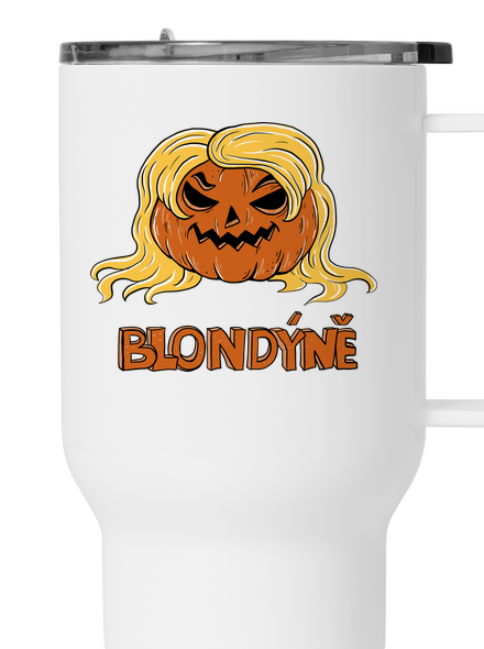 Blondýně termohrnek White
