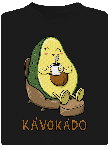 Kávokádo dětské sportovní tričko Black
