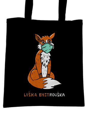 Liška Bystrouška taška Black