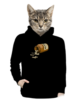 Music Pills dámská mikina klokanka Black