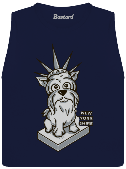 New Yorkshire dámské tílko volné Navy