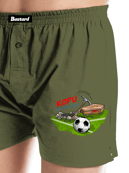 Kopu za svůj tým pánské trenky Khaki
