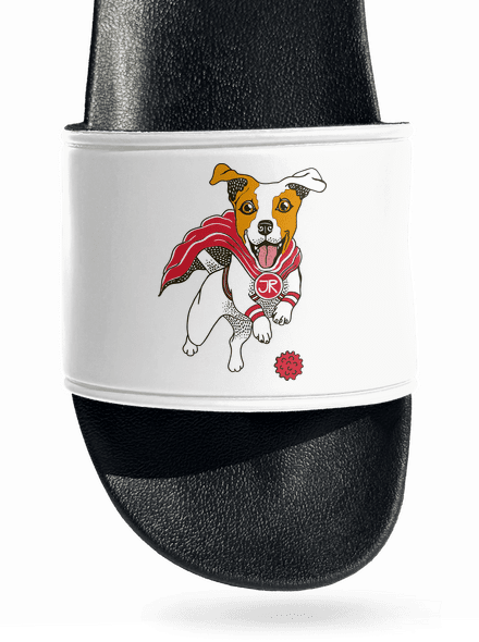 Jack Russell pantofle White