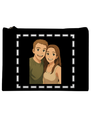 Ghibli efekt z vlastní fotky taštička Black