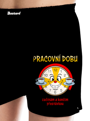 Pracovní doba pánské trenky Black