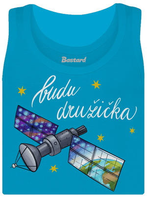 Budu družička dámské tílko klasické Blue Atol