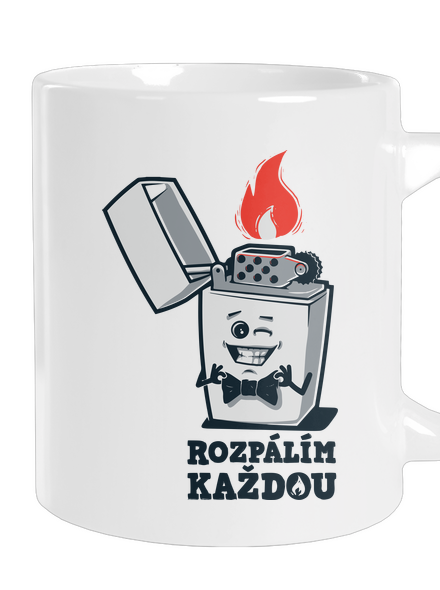 Rozpálím každou velký hrnek White