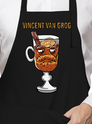 Vincent van Grog zástěra Black