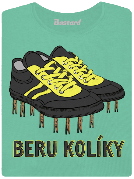 Beru kolíky dámské tričko premium Mint Mal