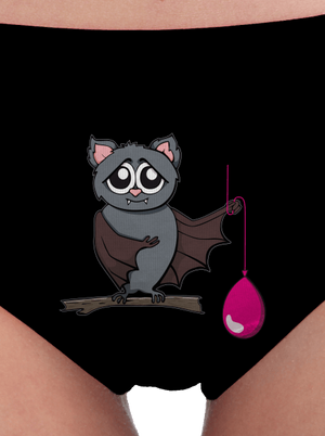 Netopýr dámské kalhotky Black