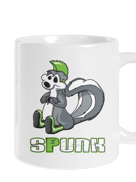 Spunk klasický hrnek White