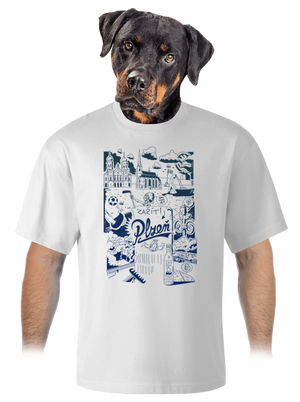 unisex tričko oversized