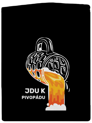 Pivopád dámská mikina na zip Black