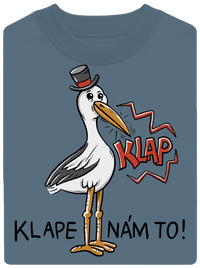 unisex mikina bez kapuce