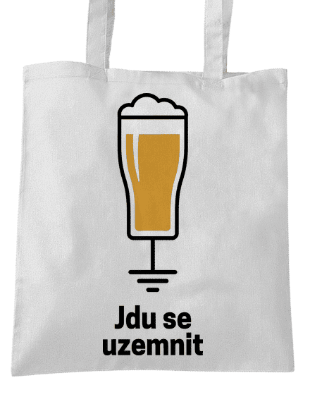 Jdu se uzemnit taška White