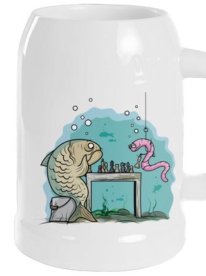 Zase neberou půllitr White