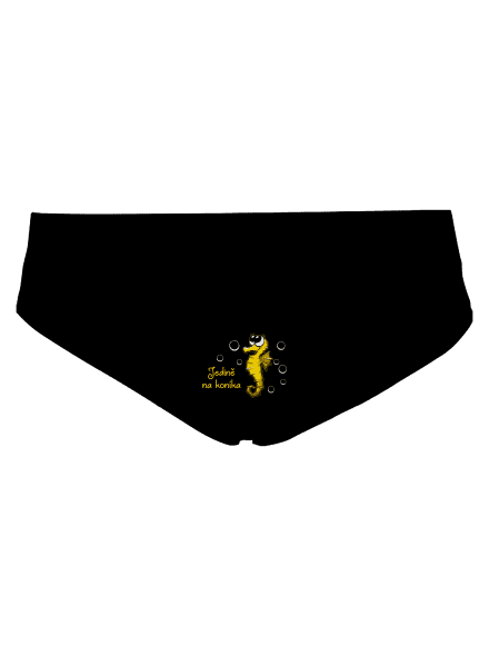 Na koníka dámské kalhotky Black