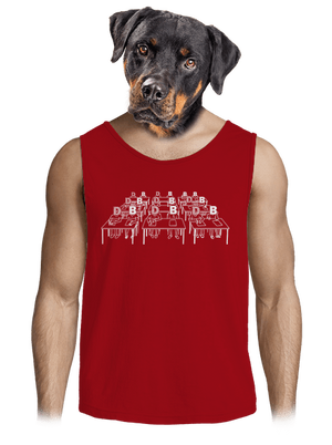 Cimrman: Debil, blbeček pánské tílko Red