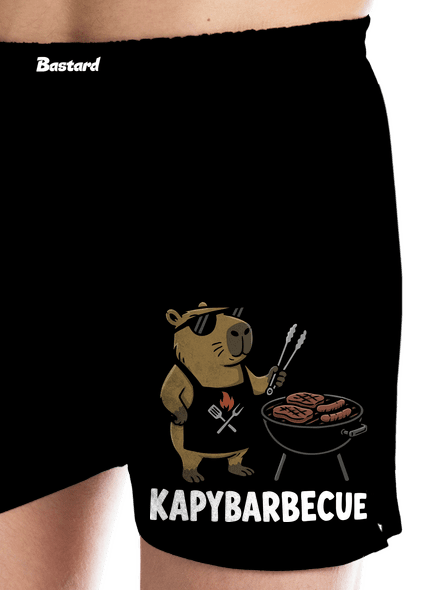 Kapybarbecue pánské trenky Black