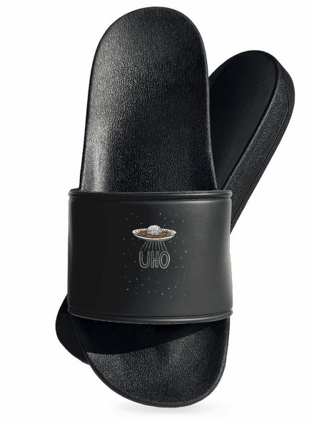 Uho pantofle Black
