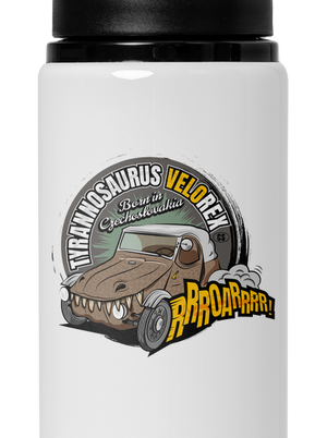 Tyrannosaurus Velorex lahev na vodu White