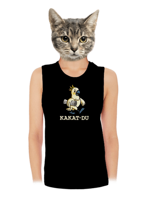 Kakat-du dámské tílko volné Black