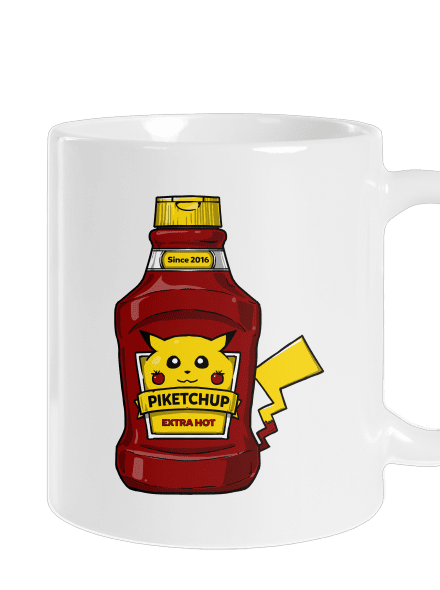 Piketchup klasický hrnek White