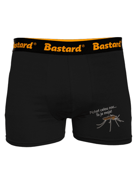 Komár s výdrží boxerky Black