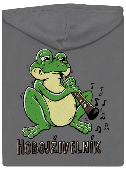 Hobojživelník dámská mikina na zip Steel Gray