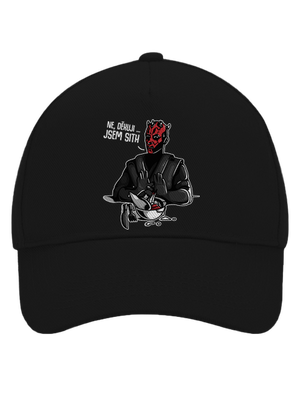 Jsem sith kšiltovka baseballka Black