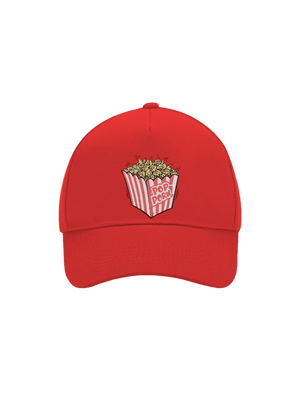 Popporn kšiltovka baseballka Classic Red
