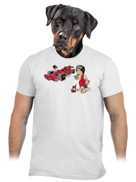 Formule pánské tričko White