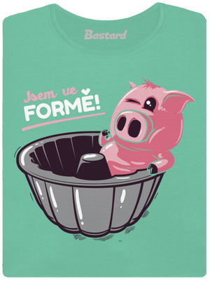 Ve formě dámské tričko premium Mint Mal