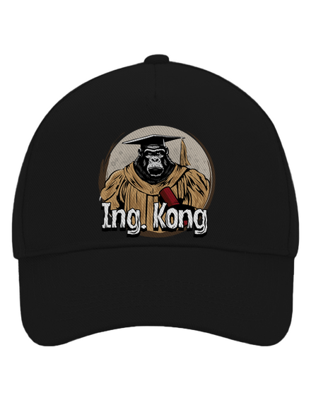 Ing. Kong kšiltovka baseballka Black