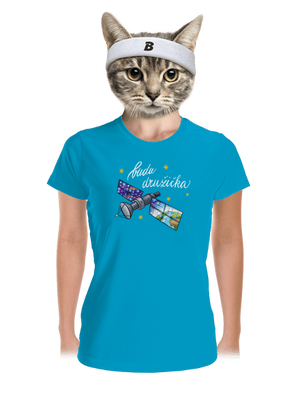 Budu družička dámské sportovní tričko Blue Atol