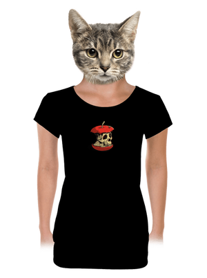 dámské tričko s lemem